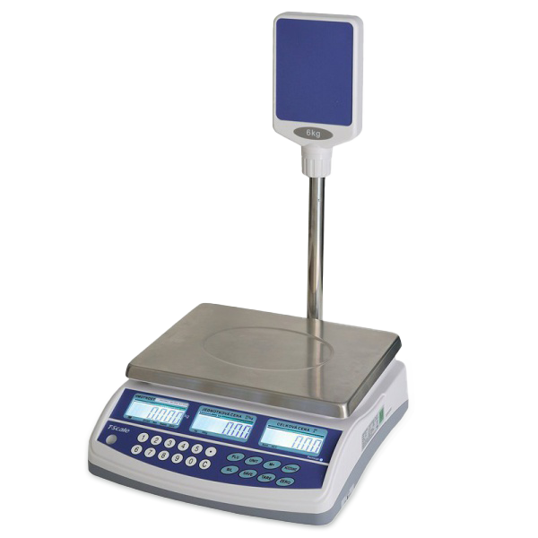 Váha 6/15 kg, 2/5 g s LCD se stativem