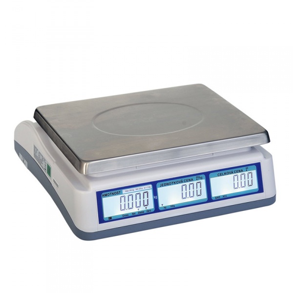 Váha 6/15 kg, 2/5 g s LCD bez stativu