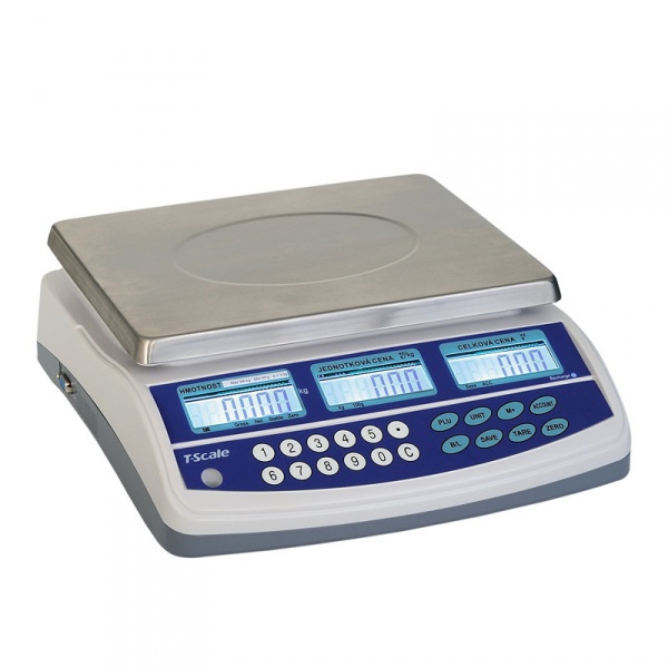 Váha 6/15 kg, 2/5 g s LCD bez stativu