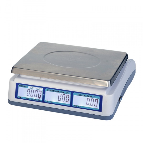 Váha 6/15 kg, 2/5 g s LCD bez stativu